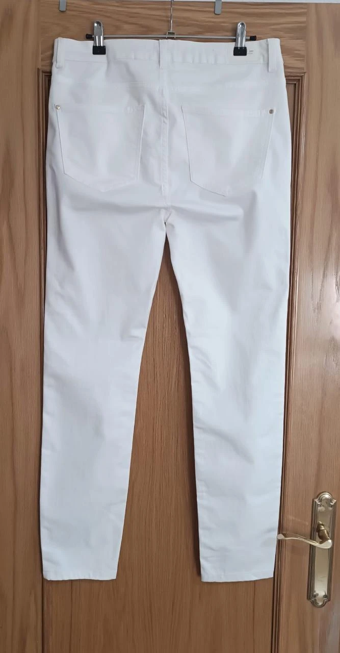 Cortefiel white pants - Size 40 (42 on tag, small size. See measurements) – photo 2